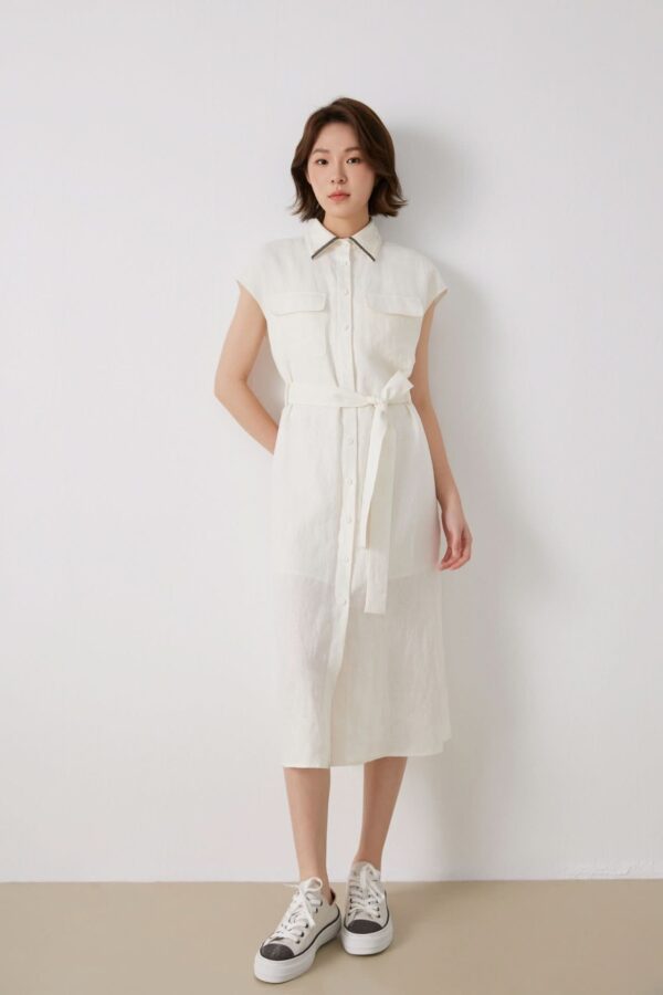 Aeris Linen Dress - Padronn