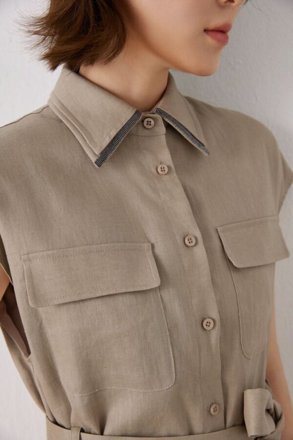 Aeris Linen Dress - Padronn