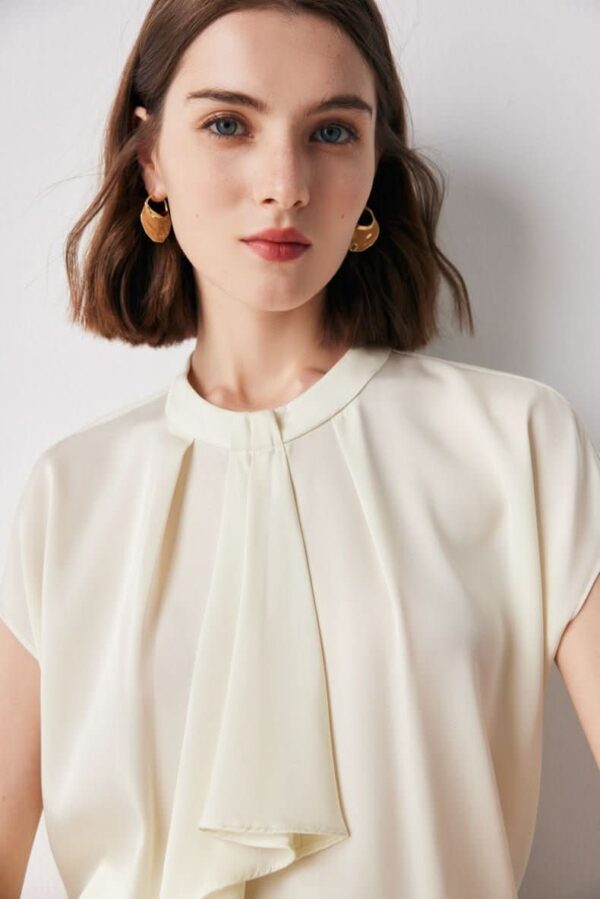 Amélie Pure Silk Tee - Padronn