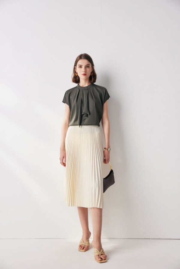 Amélie Pure Silk Tee - Padronn