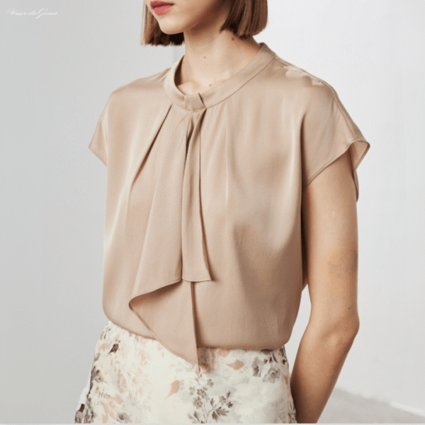 Amélie Pure Silk Tee - Padronn