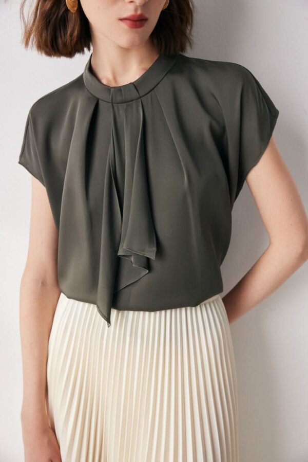 Amélie Pure Silk Tee - Padronn