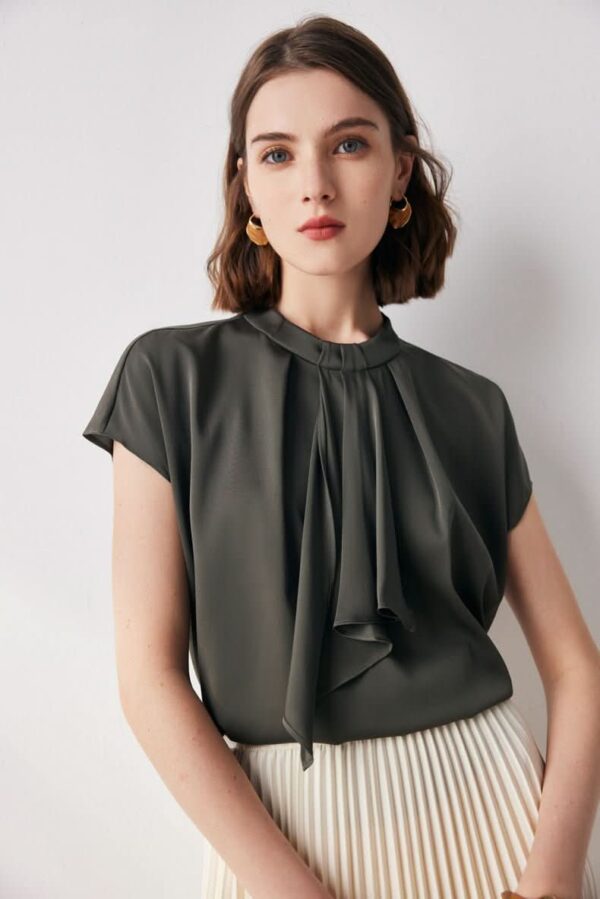 Amélie Pure Silk Tee - Padronn