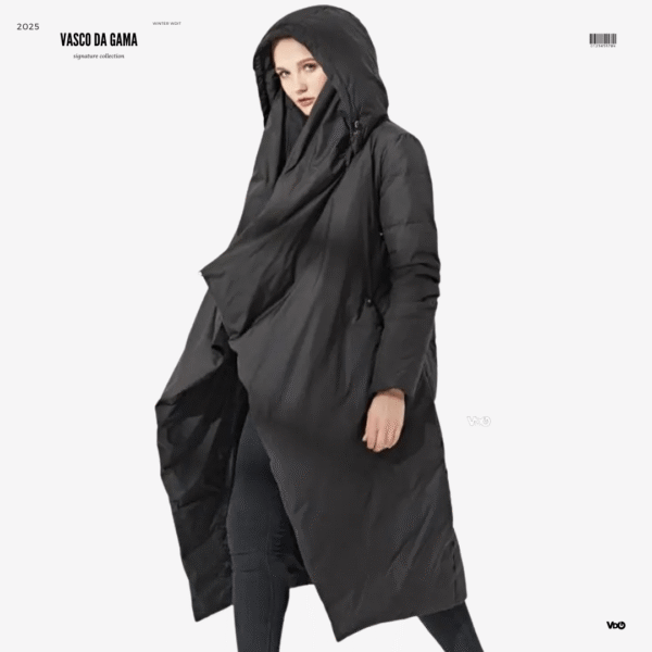 Avant - Garde Asymmetry Down Jacket - Padronn