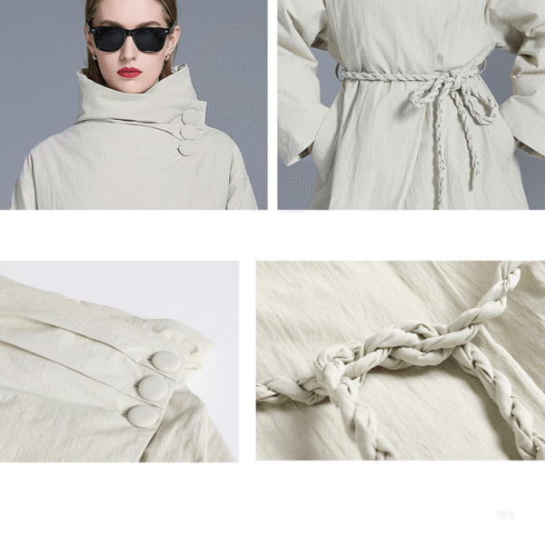 Cascade Collar Coat - Padronn