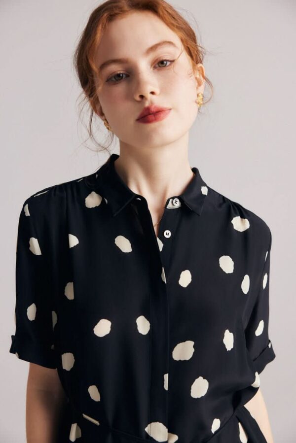 Celeste Silk Wrap Dress - Padronn