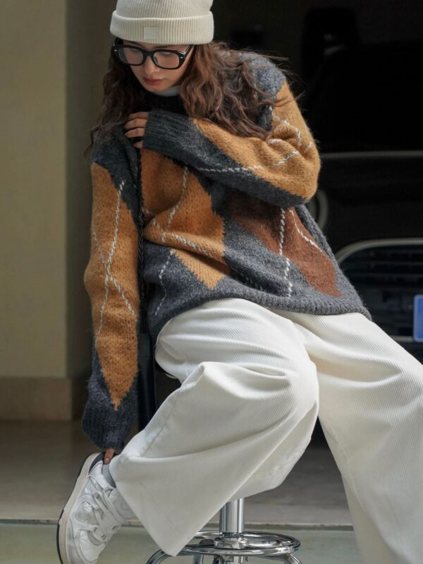 ColorBlend Plaid Pullover - Padronn