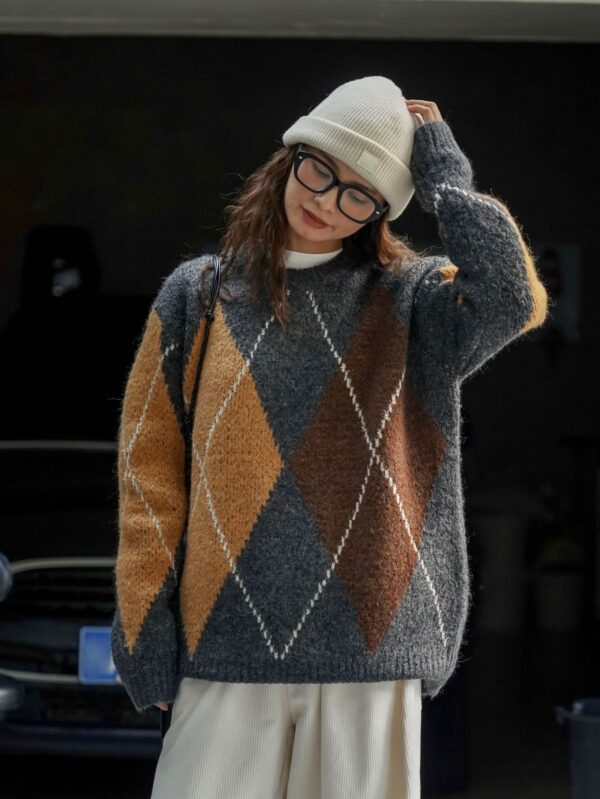 ColorBlend Plaid Pullover - Padronn