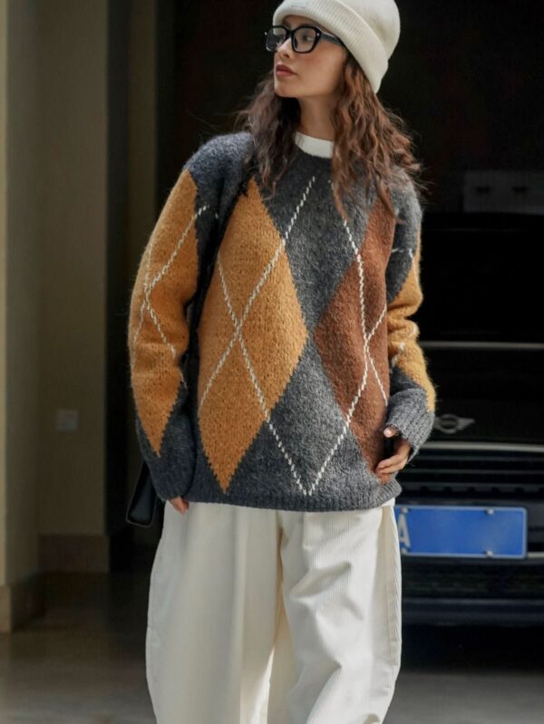 ColorBlend Plaid Pullover - Padronn