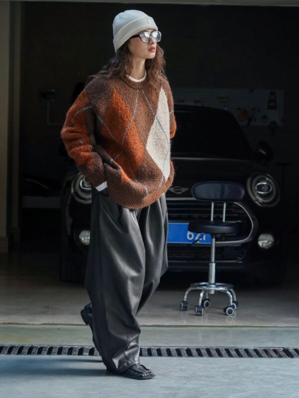 ColorBlend Plaid Pullover - Padronn