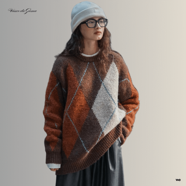 ColorBlend Plaid Pullover - Padronn