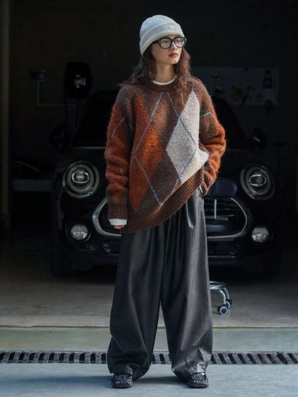 ColorBlend Plaid Pullover - Padronn