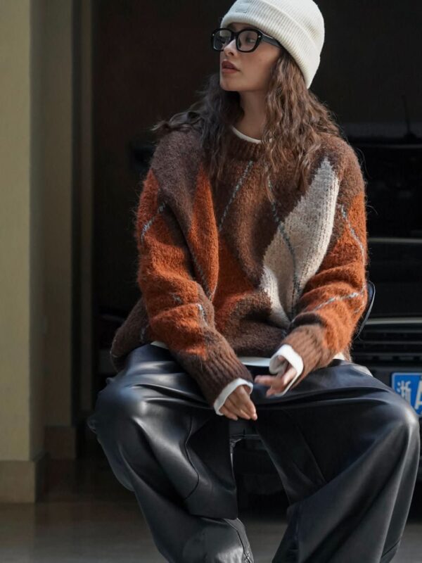 ColorBlend Plaid Pullover - Padronn