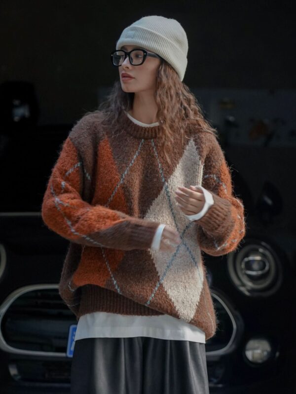 ColorBlend Plaid Pullover - Padronn