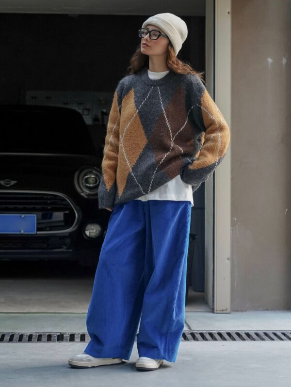 ColorBlend Plaid Pullover - Padronn