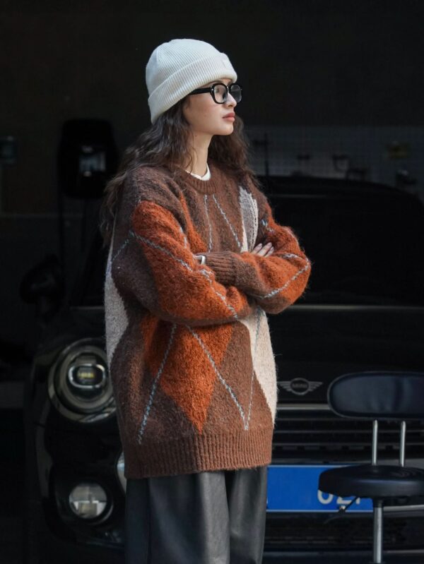 ColorBlend Plaid Pullover - Padronn