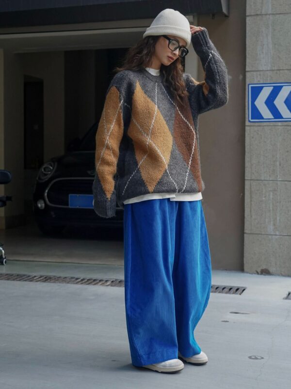 ColorBlend Plaid Pullover - Padronn