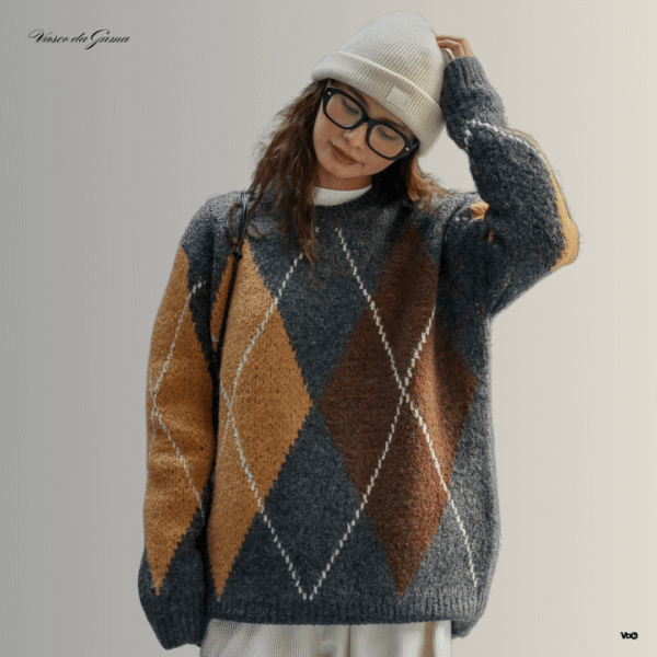 ColorBlend Plaid Pullover - Padronn