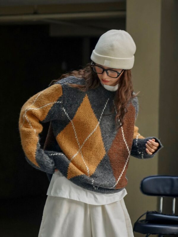 ColorBlend Plaid Pullover - Padronn