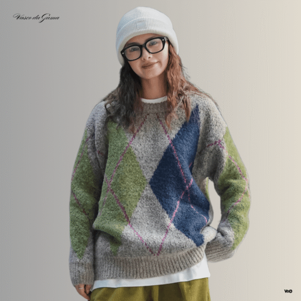 ColorBlend Plaid Pullover - Padronn