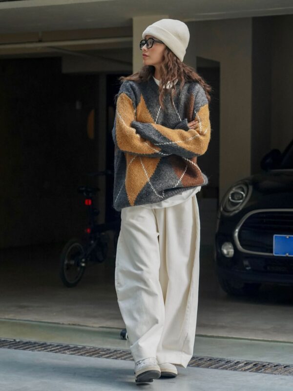 ColorBlend Plaid Pullover - Padronn