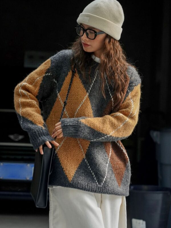 ColorBlend Plaid Pullover - Padronn