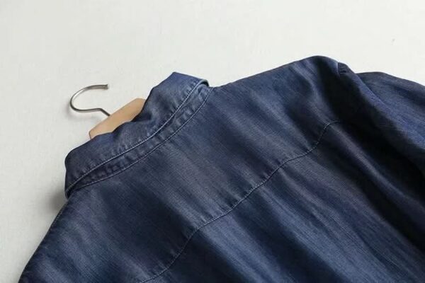 Denim Belted Shirt Dress - Padronn