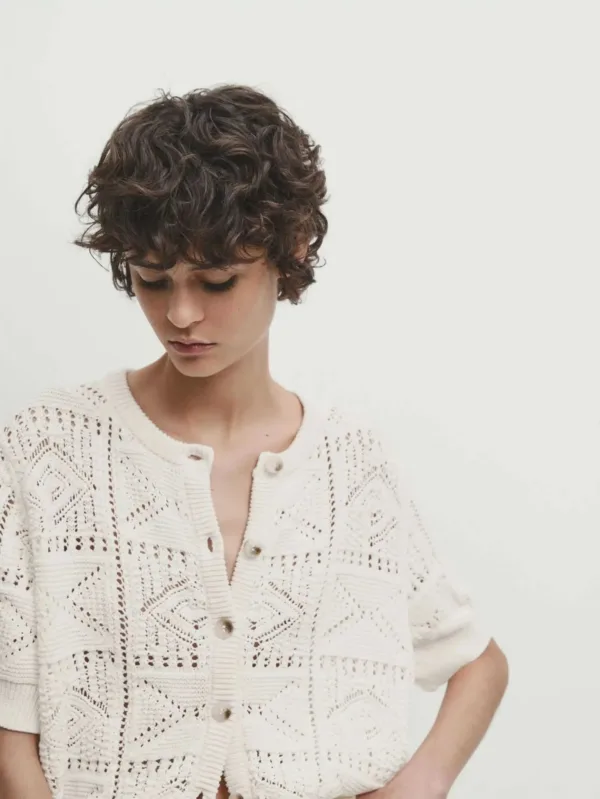 Élan Woven Cardigan - Padronn