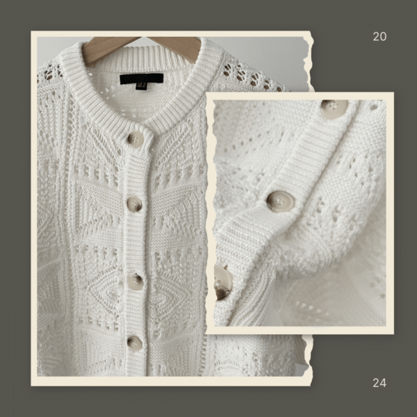Élan Woven Cardigan - Padronn