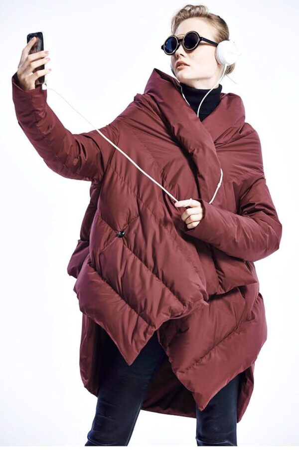 Eterna Asymmetric Coat - Padronn