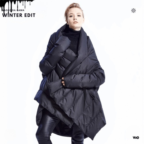 Eterna Asymmetric Coat - Padronn