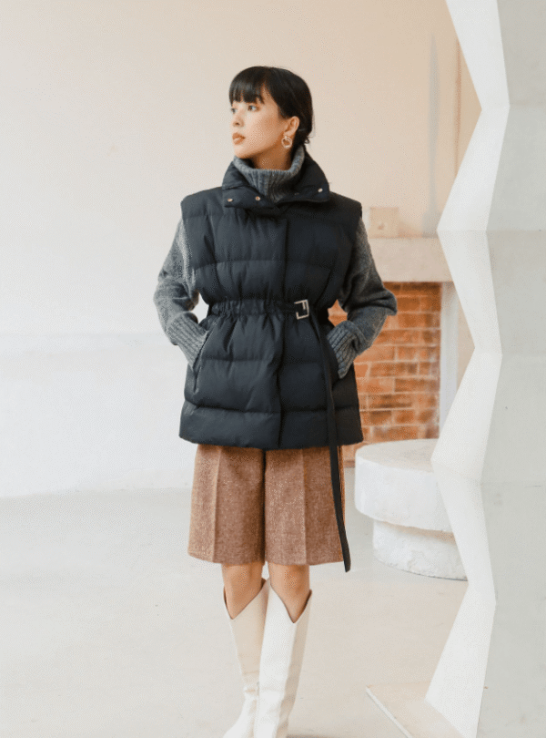 Glam Waist Puffer - Padronn