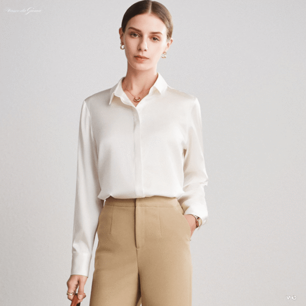 Lumière Silk Shirt - Padronn