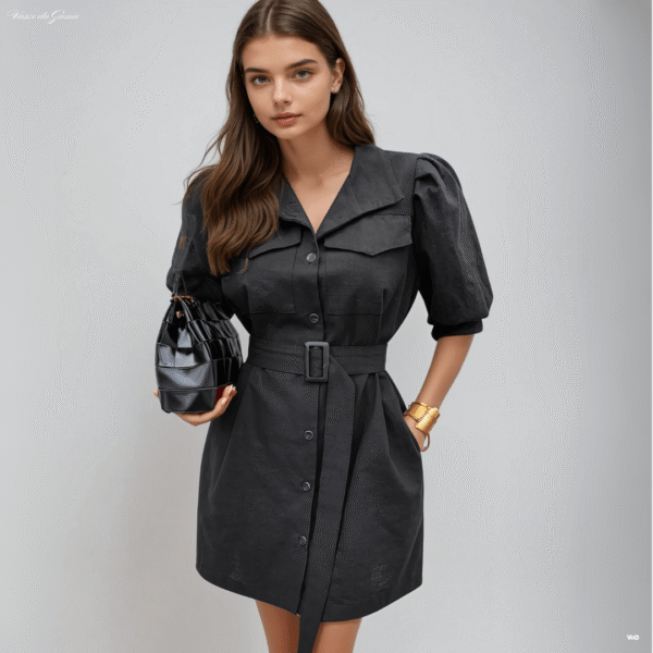 Poppy Button Midi - Padronn