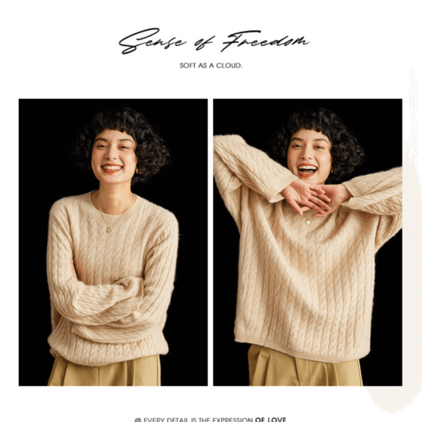Pure Bliss Cashmere Sweater - Padronn