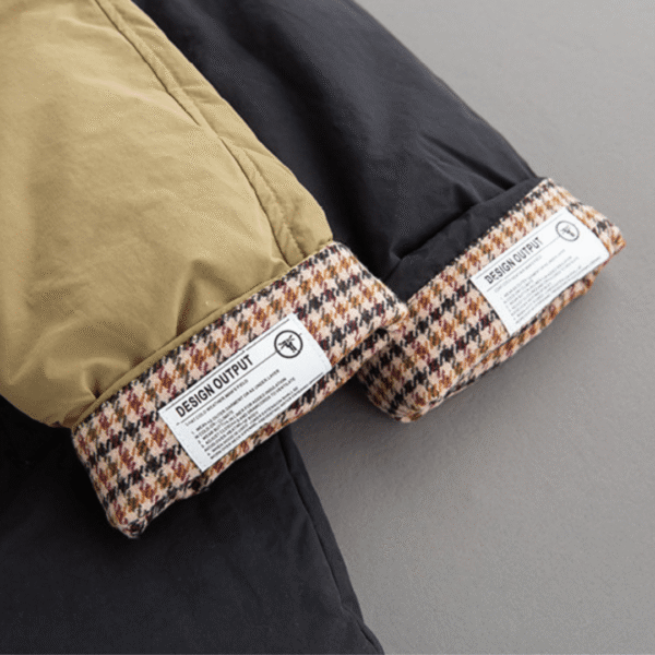 The Kensington Plaid Down Coat - Padronn