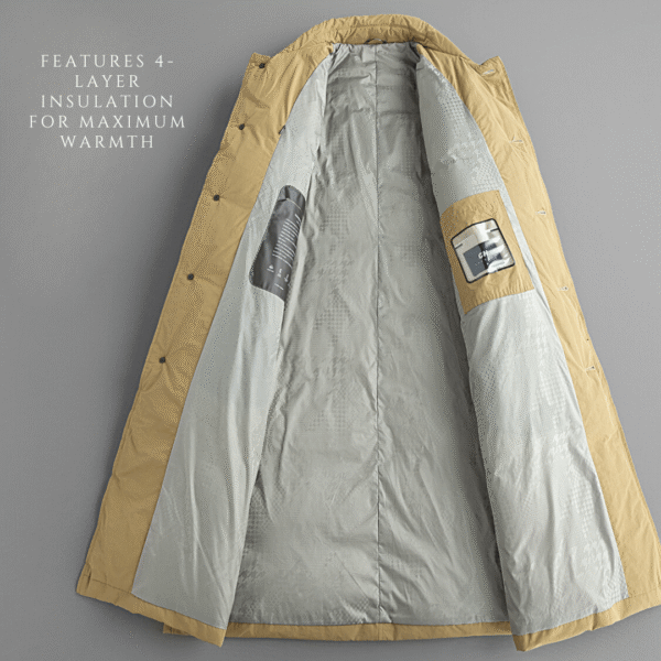 The Kensington Plaid Down Coat - Padronn