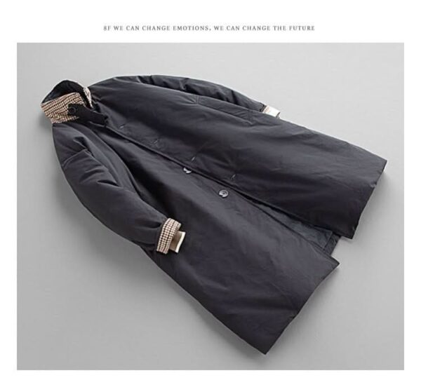 The Kensington Plaid Down Coat - Padronn