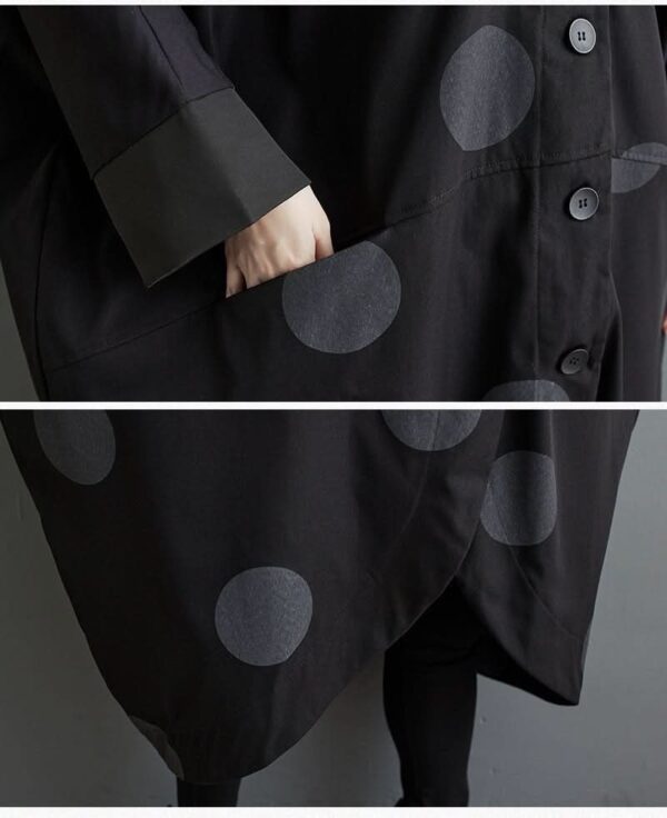 The Polka Breeze Coat - Padronn