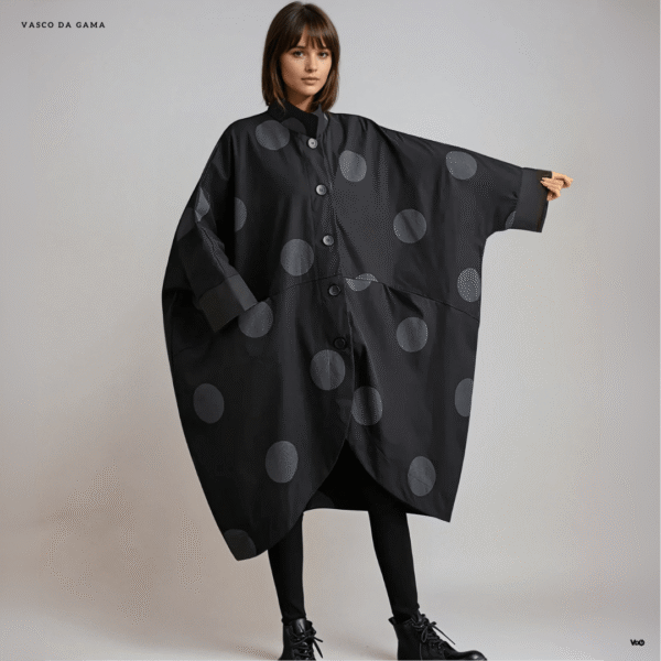 The Polka Breeze Coat - Padronn