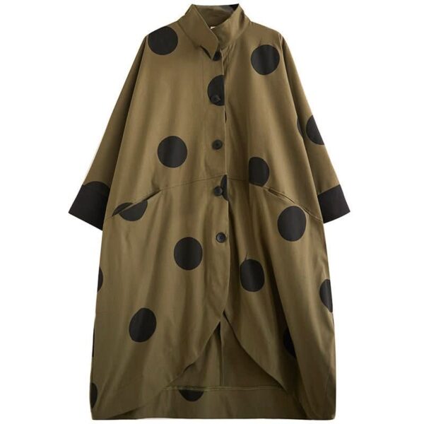 The Polka Breeze Coat - Padronn