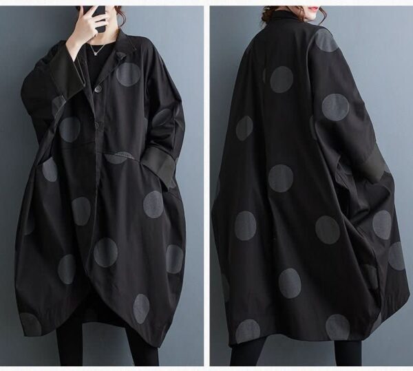 The Polka Breeze Coat - Padronn