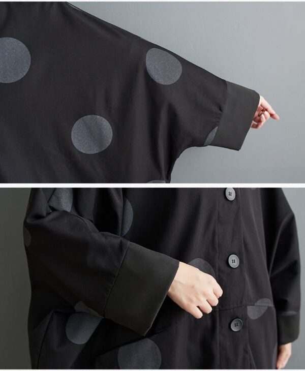 The Polka Breeze Coat - Padronn