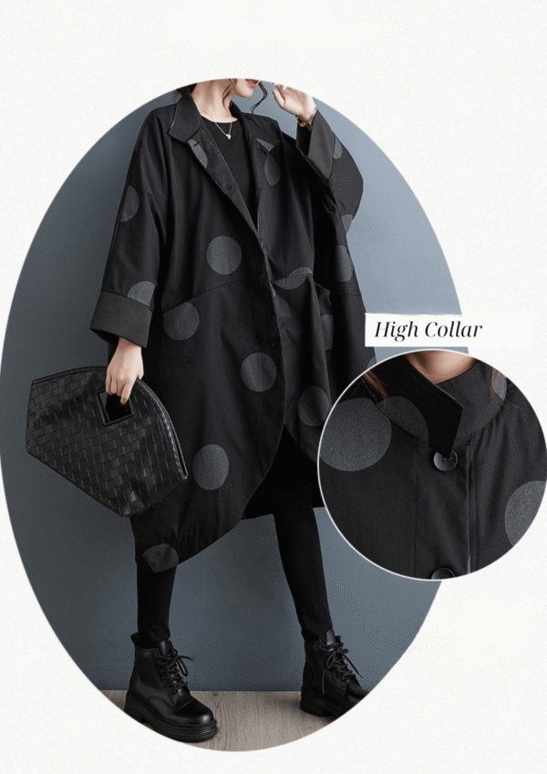 The Polka Breeze Coat - Padronn