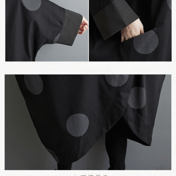 The Polka Breeze Coat - Padronn