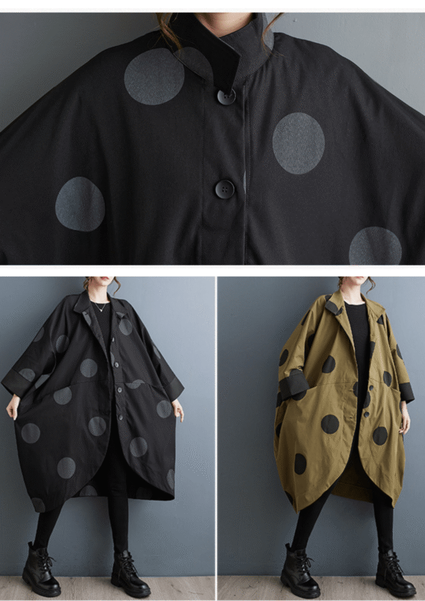 The Polka Breeze Coat - Padronn