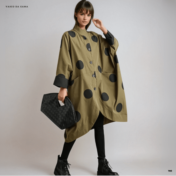 The Polka Breeze Coat - Padronn