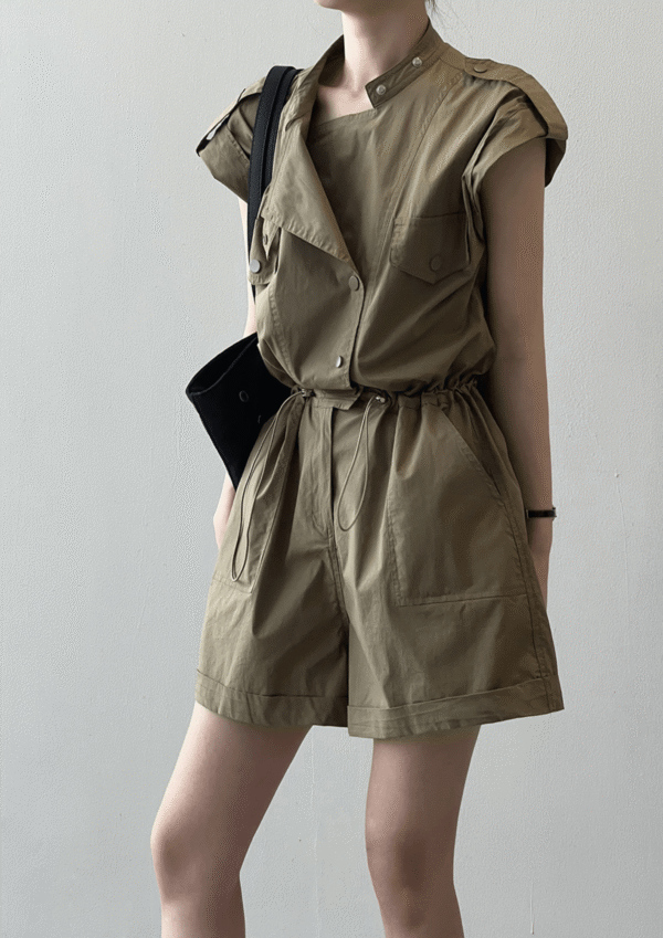 The Rebel Cut Romper - Padronn