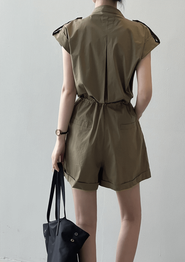 The Rebel Cut Romper - Padronn