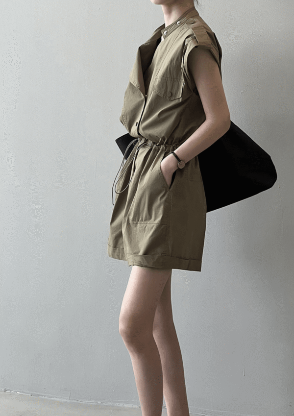 The Rebel Cut Romper - Padronn